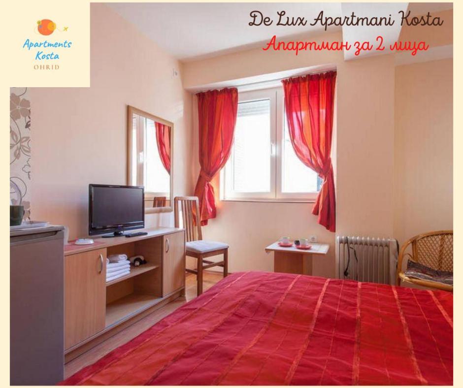 De Lux Apartments Kosta Center Ohrid Exterior foto