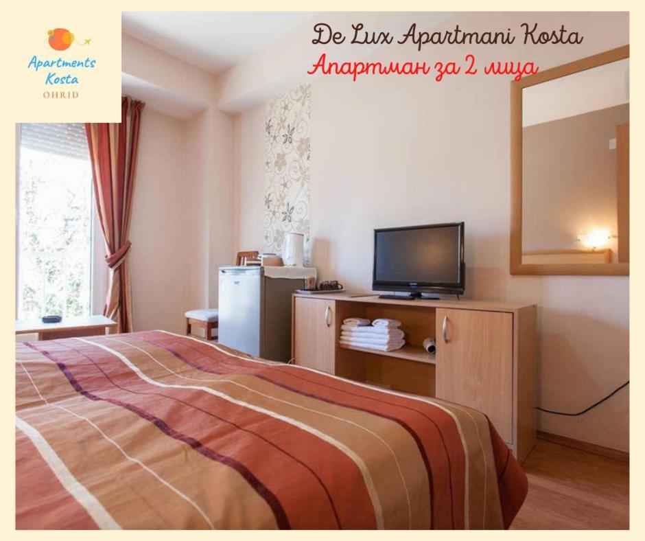 De Lux Apartments Kosta Center Ohrid Exterior foto